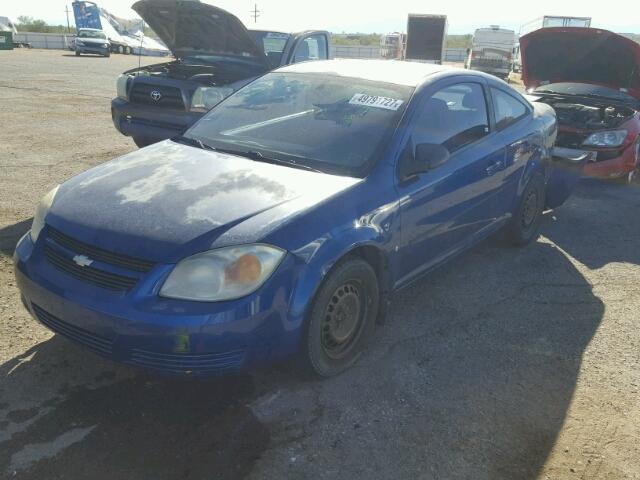 1G1AK15F367616415 - 2006 CHEVROLET COBALT LS BLUE photo 2