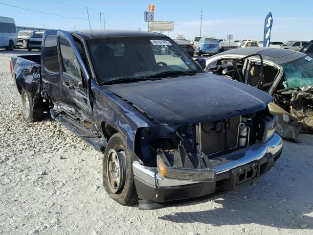 1GCCS19E778106968 - 2007 CHEVROLET COLORADO BLUE photo 1