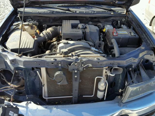 1GCCS19E778106968 - 2007 CHEVROLET COLORADO BLUE photo 7