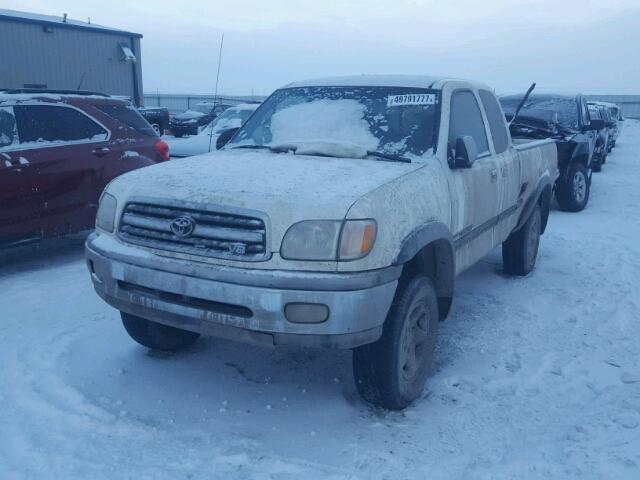 5TBBT44161S127899 - 2001 TOYOTA TUNDRA ACC WHITE photo 2