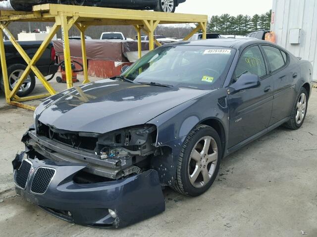 2G2WC55C681115112 - 2008 PONTIAC GRAND PRIX შავი ფოტო 2