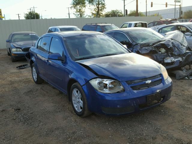 1G1AL52F257597542 - 2005 CHEVROLET COBALT LS BLUE photo 1