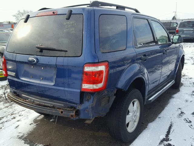 1FMCU03Z78KB50050 - 2008 FORD ESCAPE XLT BLUE photo 4