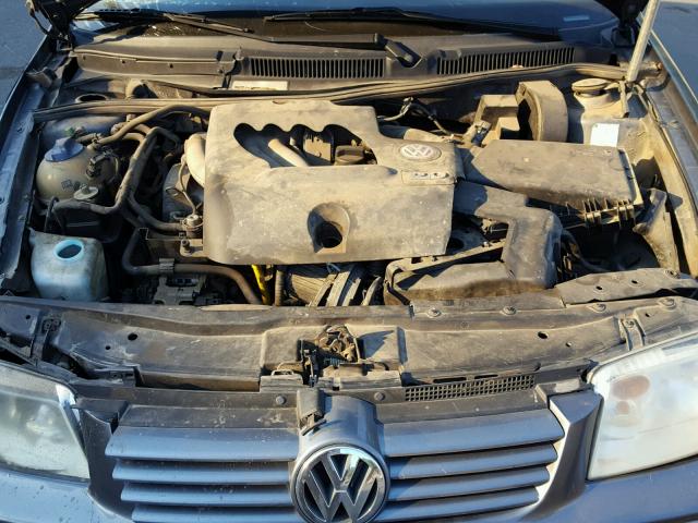 3VWRK69MX3M036321 - 2003 VOLKSWAGEN JETTA GL CHARCOAL photo 7