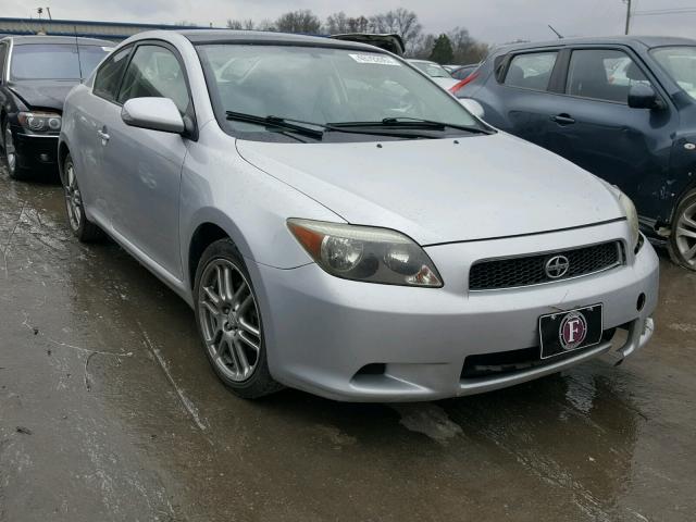 JTKDE177150008491 - 2005 TOYOTA SCION TC SILVER photo 1