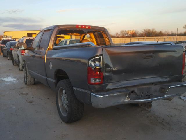 3D7HA18N92G173476 - 2002 DODGE RAM 1500 GRAY photo 3