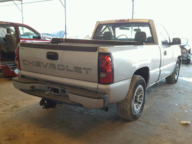 3GCEC14X56G227215 - 2006 CHEVROLET SILVERADO GOLD photo 4