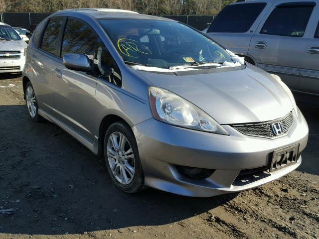 JHMGE8H42AC002000 - 2010 HONDA FIT SPORT SILVER photo 1