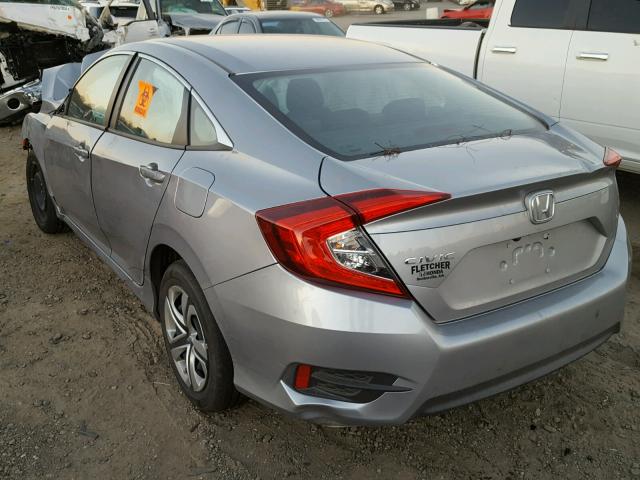 19XFC2F52HE042513 - 2017 HONDA CIVIC LX SILVER photo 3