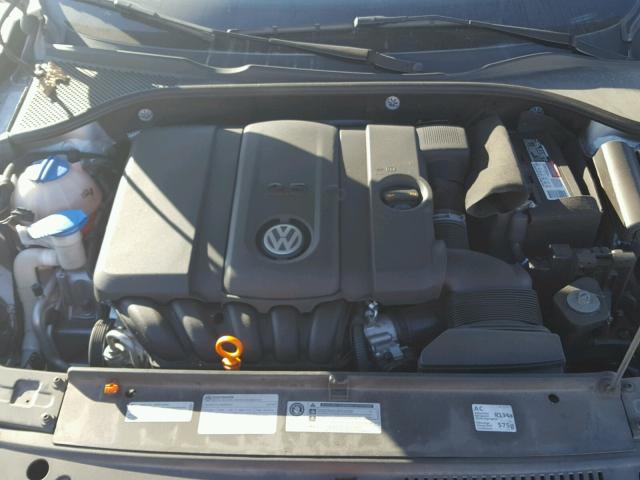 1VWCH7A32DC005418 - 2013 VOLKSWAGEN PASSAT SEL SILVER photo 7