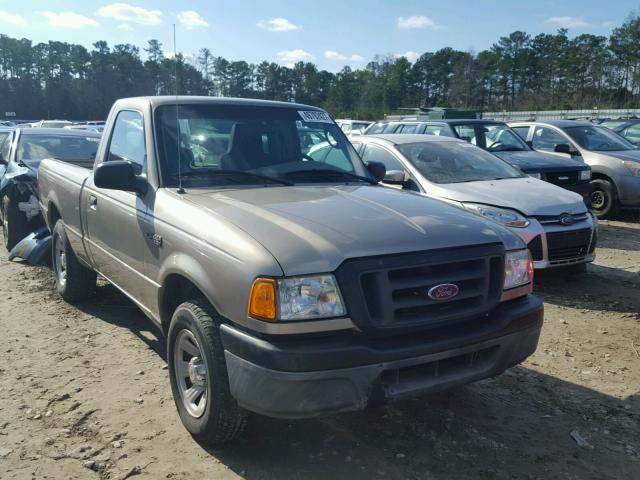 1FTYR10D64PB65078 - 2004 FORD RANGER BROWN photo 1