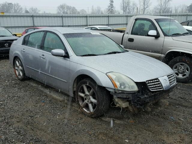 1N4BA41E04C822301 - 2004 NISSAN MAXIMA SE SILVER photo 1