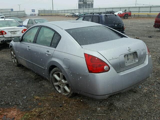 1N4BA41E04C822301 - 2004 NISSAN MAXIMA SE SILVER photo 3