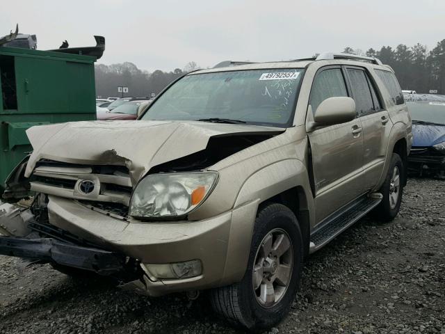 JTEZT17R848002963 - 2004 TOYOTA 4RUNNER LI BEIGE photo 2