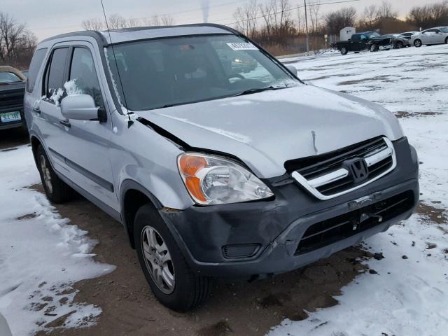 JHLRD78812C058329 - 2002 HONDA CR-V EX SILVER photo 1