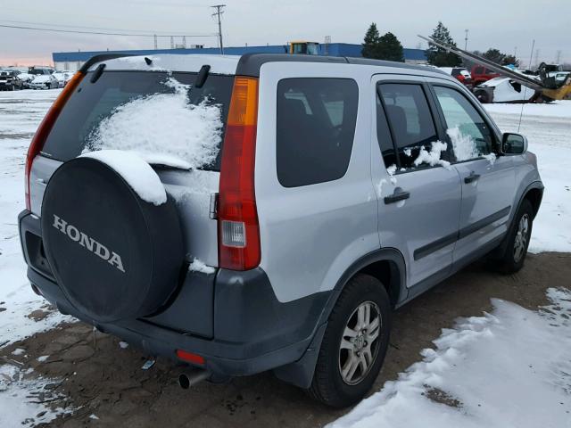 JHLRD78812C058329 - 2002 HONDA CR-V EX SILVER photo 4