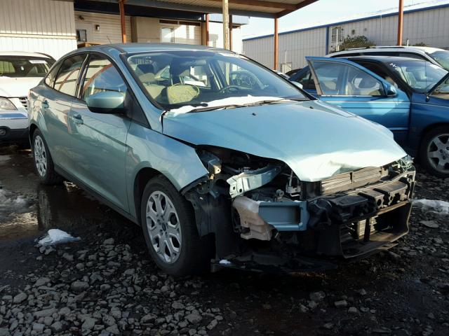 1FAHP3F28CL307529 - 2012 FORD FOCUS SE TURQUOISE photo 1