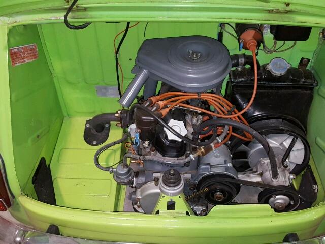 100D2015443 - 1966 FIAT 600 GREEN photo 7