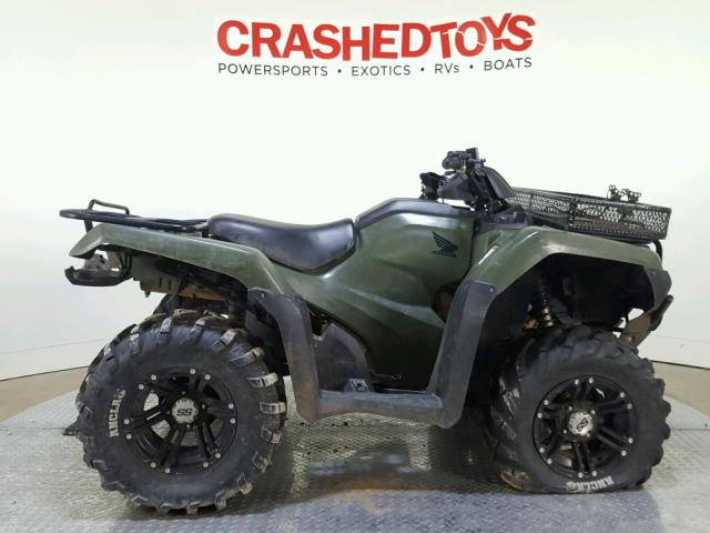 1HFTE4141E4003731 - 2014 HONDA TRX420 FA GREEN photo 1