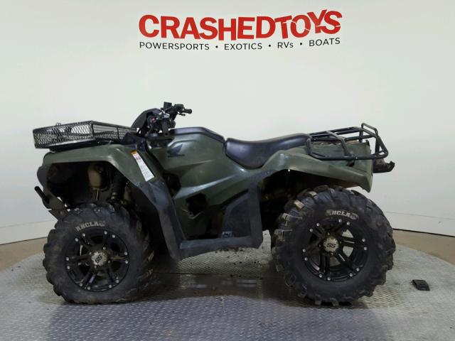 1HFTE4141E4003731 - 2014 HONDA TRX420 FA GREEN photo 5