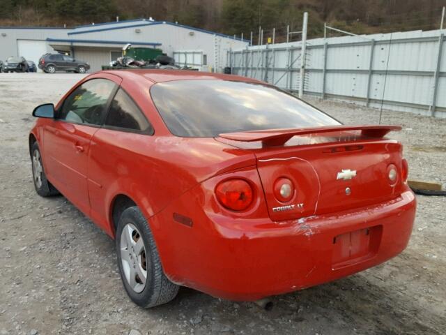 1G1AL15F877159664 - 2007 CHEVROLET COBALT LT RED photo 3