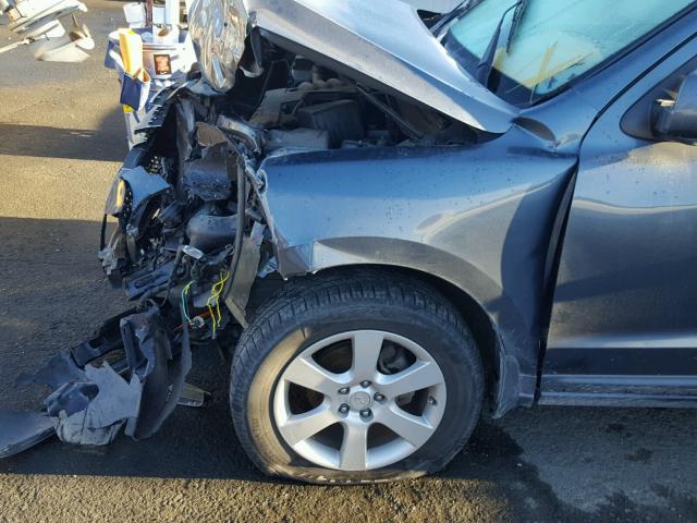 5NMSH13E69H263301 - 2009 HYUNDAI SANTA FE S 蓝色 照片 9