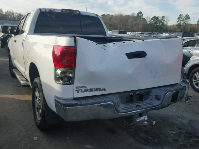 5TBRU54147S451489 - 2007 TOYOTA TUNDRA DOU WHITE photo 3