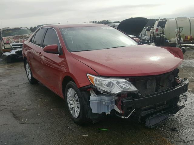 4T1BF1FK0EU787761 - 2014 TOYOTA CAMRY L RED photo 1