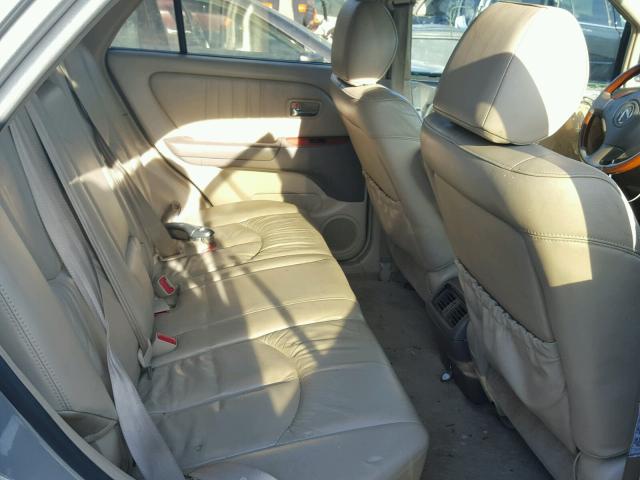 JTJHF10U220278652 - 2002 LEXUS RX 300 GRAY photo 6