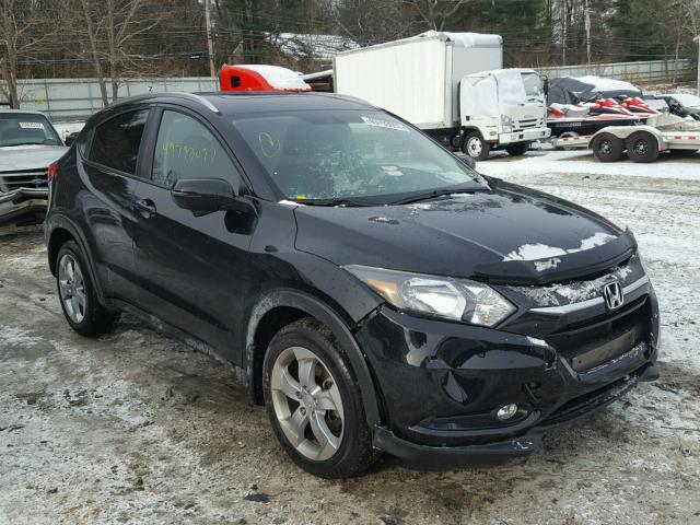 3CZRU6H71GM701504 - 2016 HONDA HR-V EXL BLACK photo 1