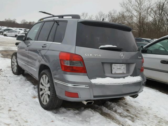 WDCGG8HB1CF759475 - 2012 MERCEDES-BENZ GLK 350 4M GRAY photo 3