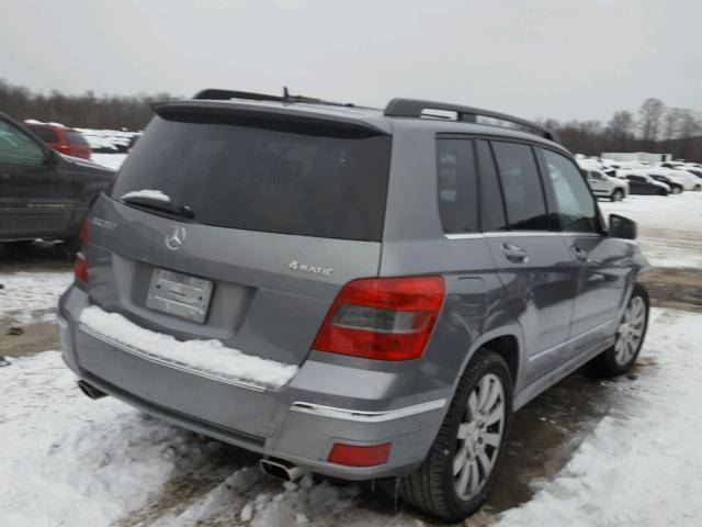 WDCGG8HB1CF759475 - 2012 MERCEDES-BENZ GLK 350 4M GRAY photo 4