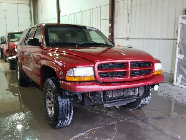 1B4HS28Y5XF606398 - 1999 DODGE DURANGO RED photo 1