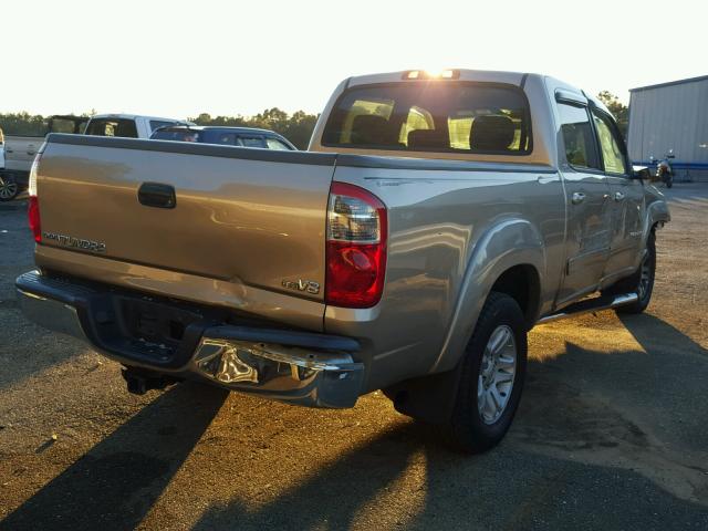 5TBET341X6S559443 - 2006 TOYOTA TUNDRA DOU GOLD photo 4