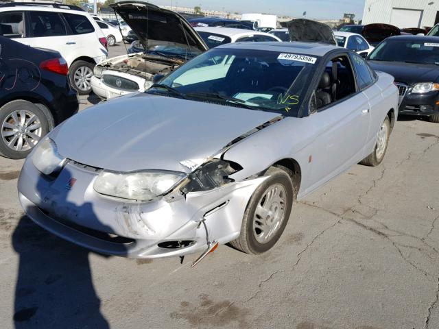 1G8ZR14781Z245761 - 2001 SATURN SC2 SILVER photo 2