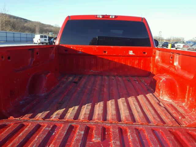 1GCEK14077Z519729 - 2007 CHEVROLET SILVERADO RED photo 6