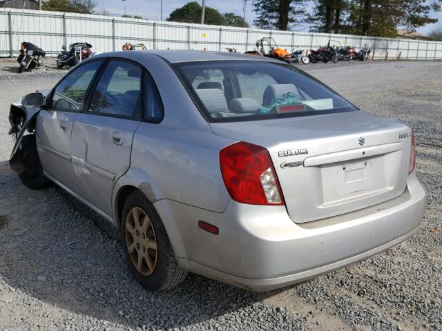 KL5JD52Z64K973045 - 2004 SUZUKI FORENZA S SILVER photo 3