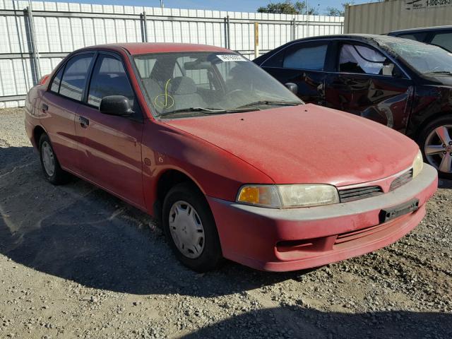 JA3AY26A8WU034213 - 1998 MITSUBISHI MIRAGE DE RED photo 1