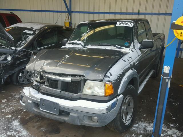 1FTZR45E44PB58640 - 2004 FORD RANGER SUP GRAY photo 2