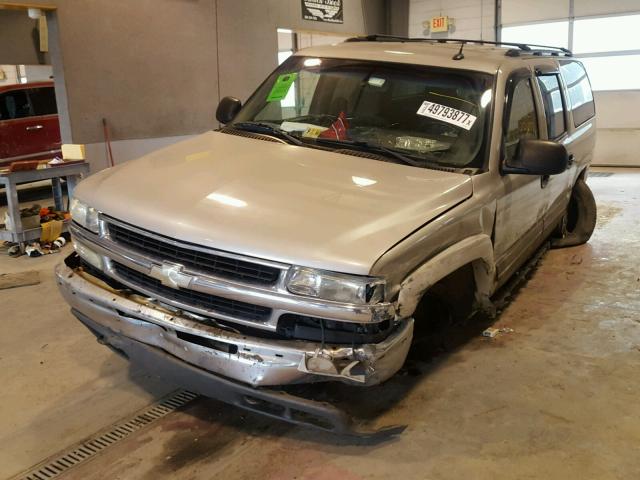 1GNFK16Z35J143856 - 2005 CHEVROLET SUBURBAN K GRAY photo 2