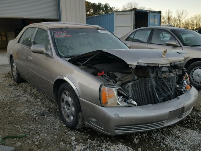 1G6KD54Y02U111897 - 2002 CADILLAC DEVILLE BEIGE photo 1