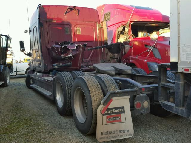 1FUJGLDR9ALAK8773 - 2010 FREIGHTLINER CASCADIA 1 RED photo 3