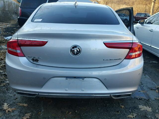 1G4ZM5SS9HU142676 - 2017 BUICK LACROSSE SILVER photo 9