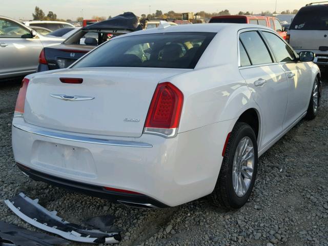 2C3CCAAG9GH233892 - 2016 CHRYSLER 300 LIMITE WHITE photo 4