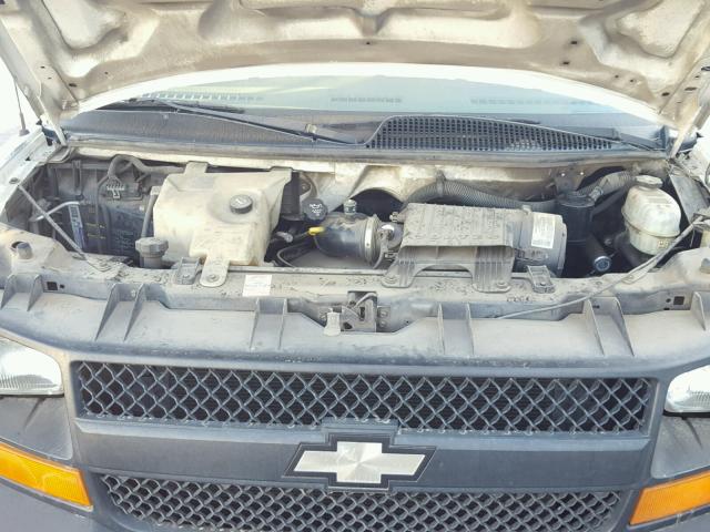 1GCFG15X441108252 - 2004 CHEVROLET EXPRESS G1 WHITE photo 7