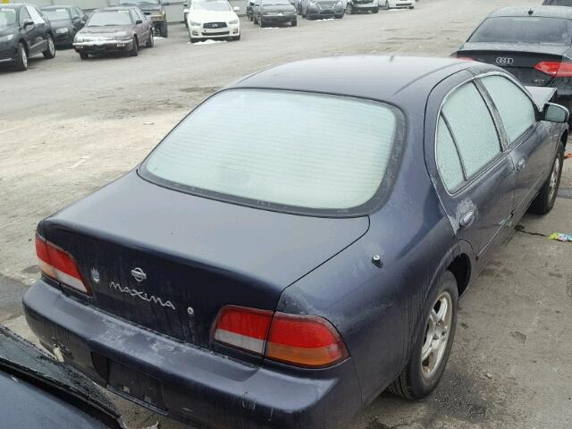 JN1CA21D2VT204234 - 1997 NISSAN MAXIMA GLE BLUE photo 4