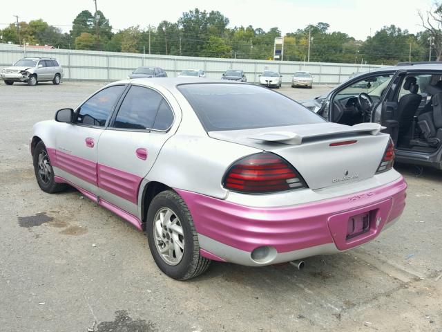 1G2NF52T3YC531121 - 2000 PONTIAC GRAND AM S ვერცხლისფერი ფოტო 3