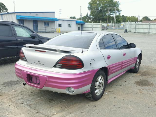 1G2NF52T3YC531121 - 2000 PONTIAC GRAND AM S ვერცხლისფერი ფოტო 4