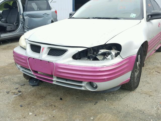 1G2NF52T3YC531121 - 2000 PONTIAC GRAND AM S ვერცხლისფერი ფოტო 9