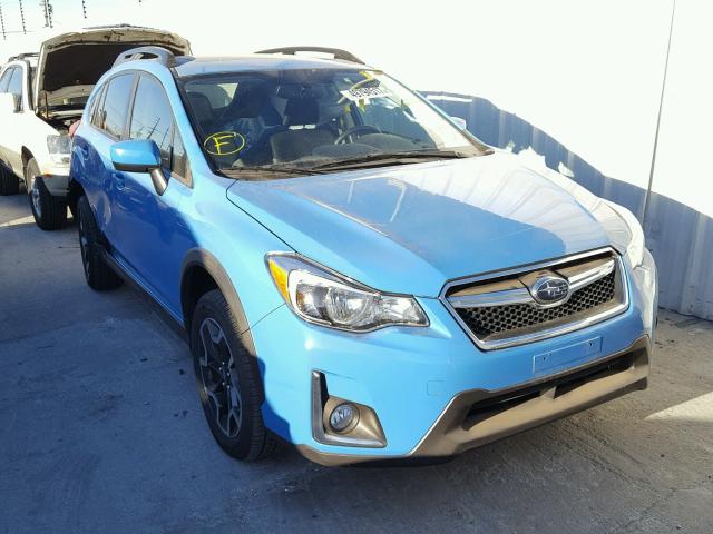 JF2GPABC9G8274107 - 2016 SUBARU CROSSTREK BLUE photo 1